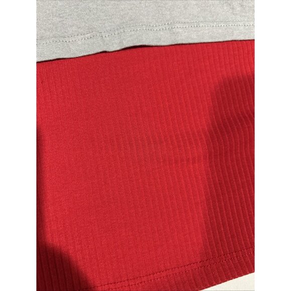 NEW Ohio State Buckeyes Colosseum Tank Top Cropped Tee Layered Shirt Girls M 7-8 - Picture 6 of 9